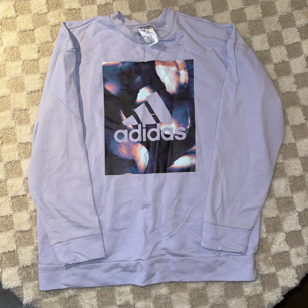 Adidas womens Lavender Sweater‎
